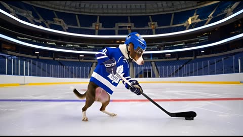 HOCKEY DOG