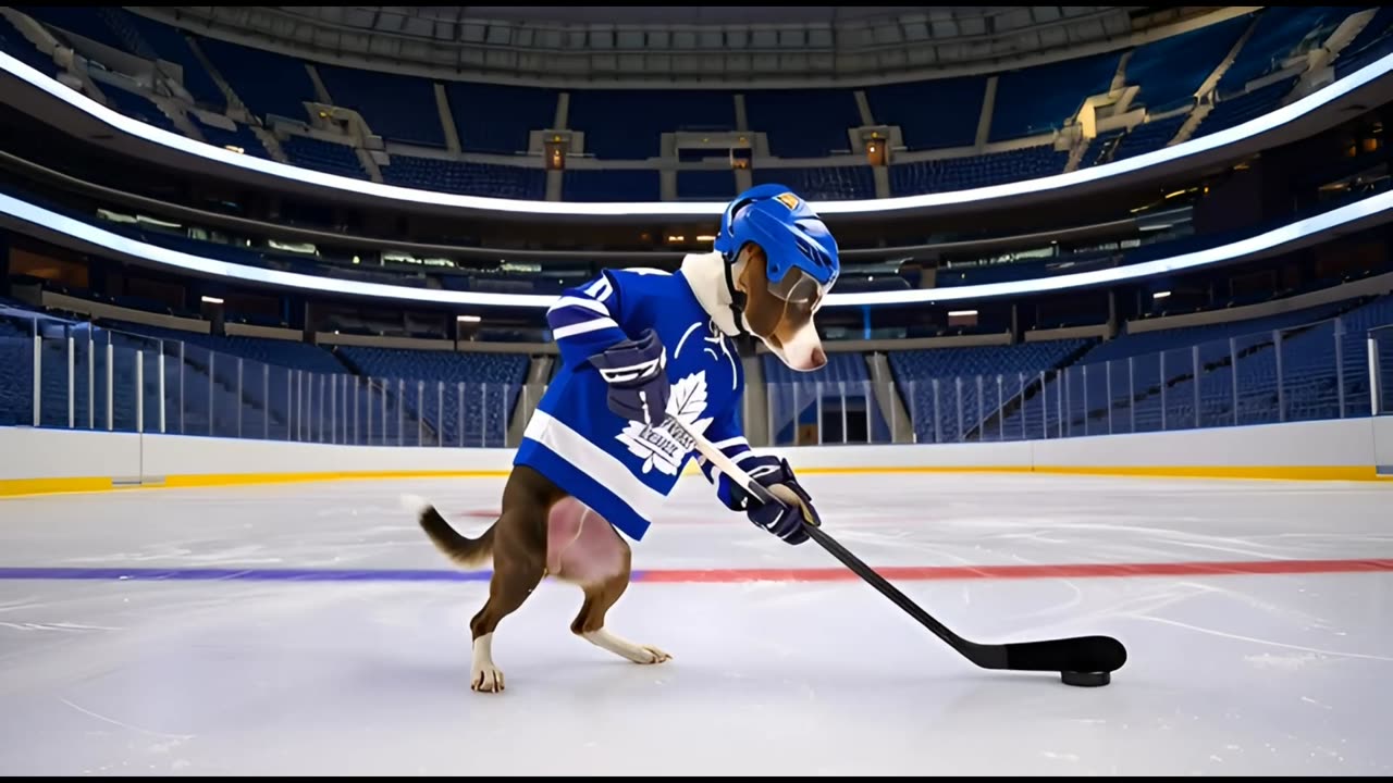 HOCKEY DOG