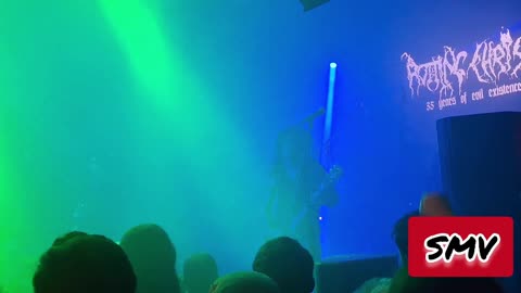 #ShittyMillennialVideos 📱📹🎬 Rotting Christ ✝️🧟‍♂️💀 - S.S. 😈🖤🏙️🌆🤘 @ Nova PDX Portland, OR 03/25/2024