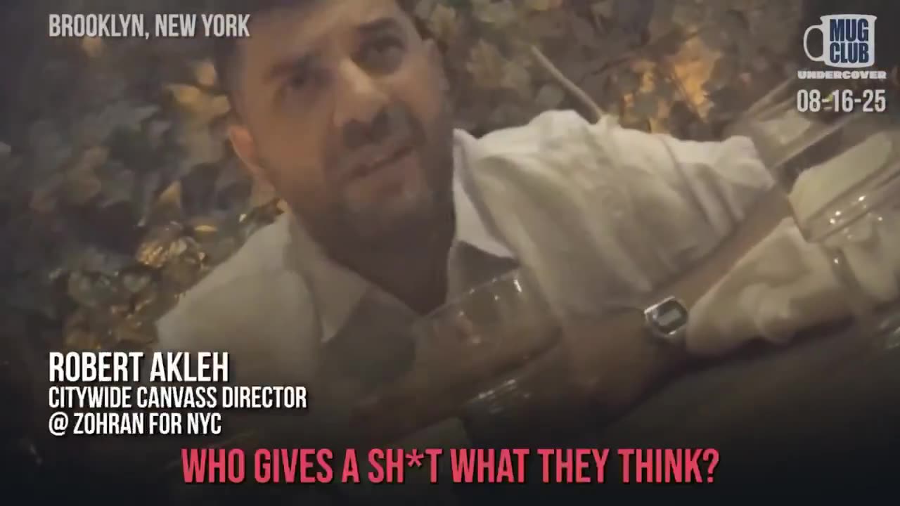 Video emerged showing Zohran Mamdani’s lead canvassing director, Robert Alkleh,