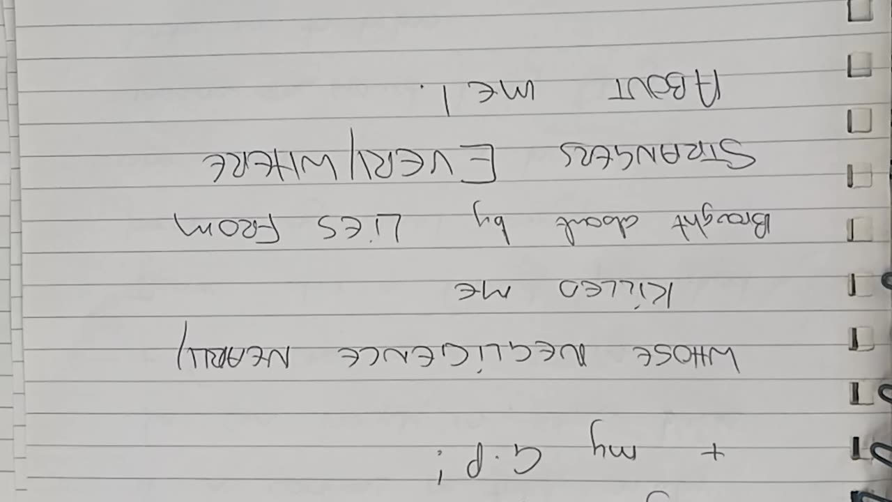 Letter to cemetery manager 5