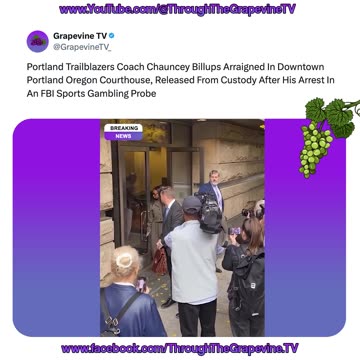 Blazers Coach Chauncey Billups Arraigned In Portland, Freed After FBI Sports Gambling Arrest