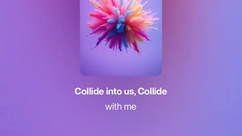 ⚡️ Collide into us, Collide with me ⚡️