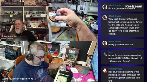 SATURDAY NIGHT PAINT N CHILL STREAM 6PM PST