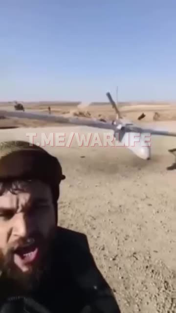 Syrian Soldier Films Drone Slaming into Him(Insane)