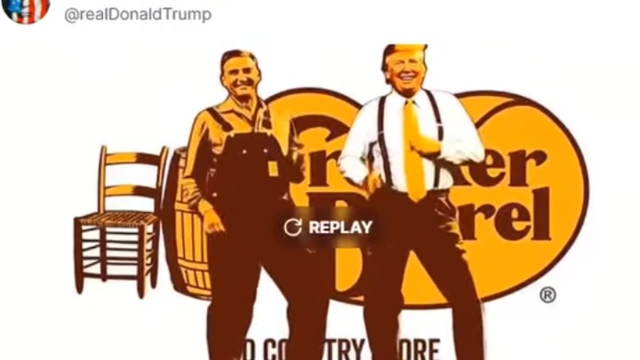 Trump celebrates the Cracker Barrel DEI flop