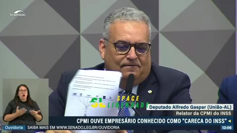 Recado de Alfredo Gaspar ao Careca do INSS