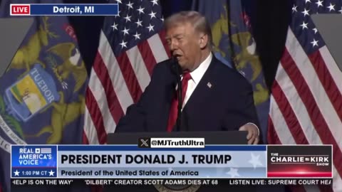 Trump tells Congressmen Mike Rogers Democrats stole the election toon from him