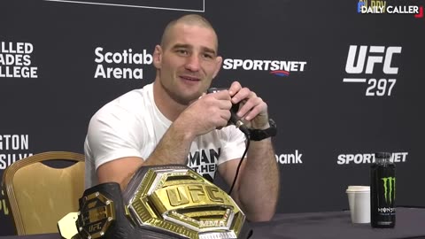 UFC Champ PUMMELS Woke Reporter 🤯