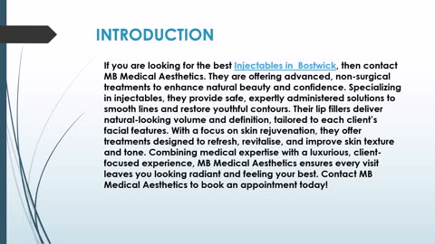 MB Medical Aesthetics- The best Lip Filler in Bostwick.