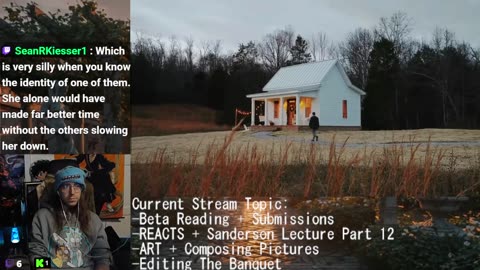 Beta Reading + REACTS + Commentary + Sanderson Part 12! Wheel of Time! Art Arc Drawing: Composing Pictures New Horror Story Editing