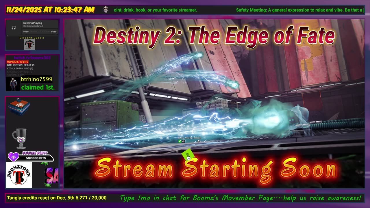 Destiny 2 - 11/24/25 Last day to wrap up event rank for Call to Arms. | D2-18,802 hrs
