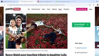 Perth Now story on NRL star evokes fallen angels and Kevin Spacey film American Beauty