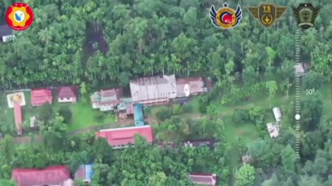 🛸🌿 Myanmar War | T5 Wings Drone Footage of DDJF Operation in Kyaukhlaykar | RCF