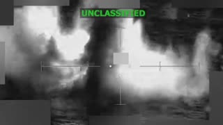 Trump blow up a Drug Boat as he was speaking