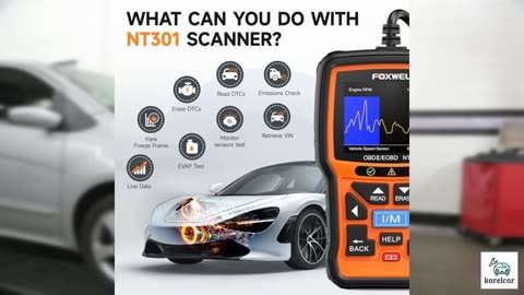 FOXWELL NT301 OBD2 Scanner