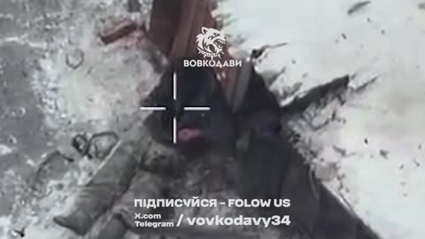 Wounded Russian Soldier Goes Out Like a Samurai