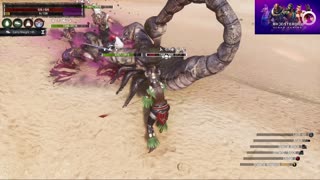 Conan Exiles farming the 3 skull boss Scorpion for Ichor