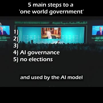 WEF " we dont need elections any more " ..