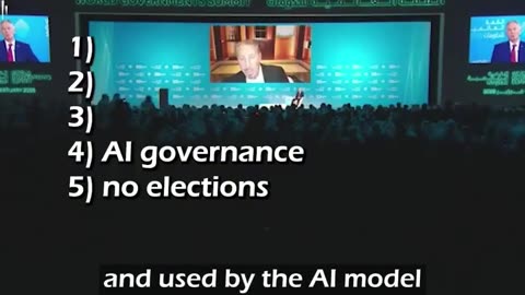 WEF " we dont need elections any more " ..