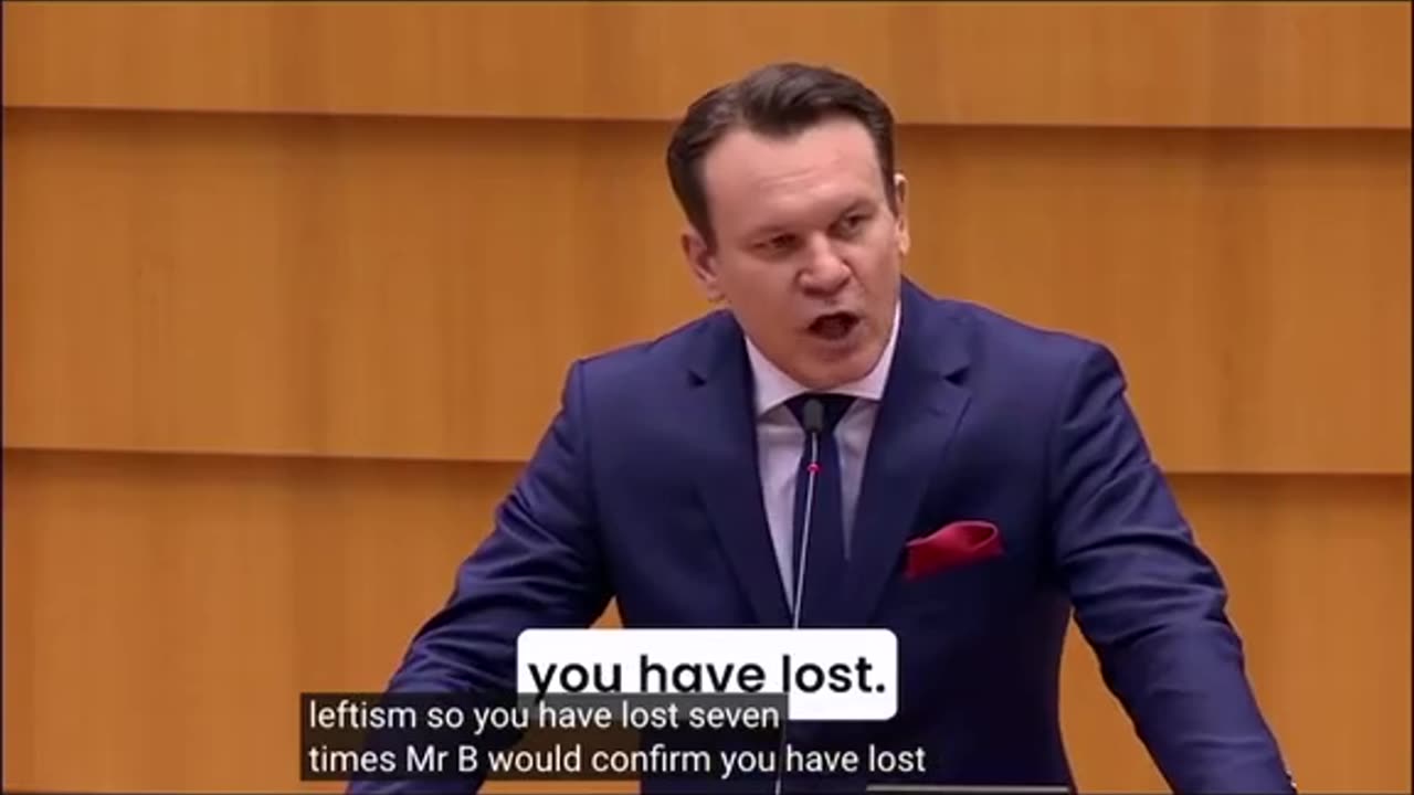 Compilation of Polish M.E.P Dominik Tarczynski rocking it in the European parliament.
