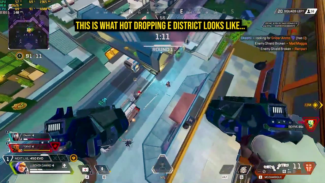 This Hot Drop Got OUT OF CONTROL 😳 | Apex Legends