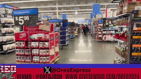 Christmas Shopping Oreo Toy Drive