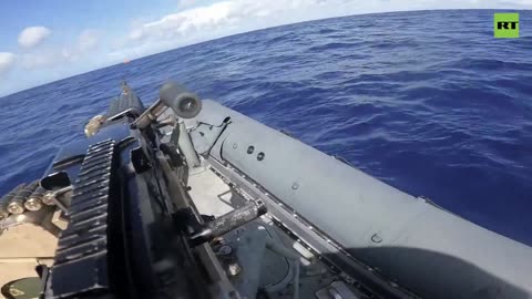 US Marines are conducting live-fire wargames exercises in the Caribbean