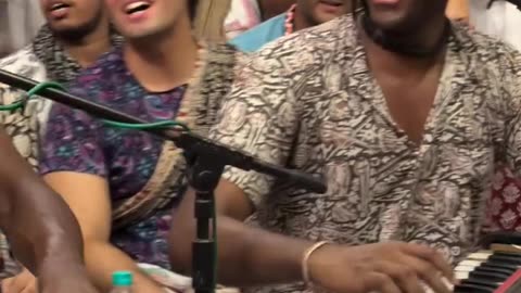 Temple kirtan at Iskcon Mayapur, India November 2025