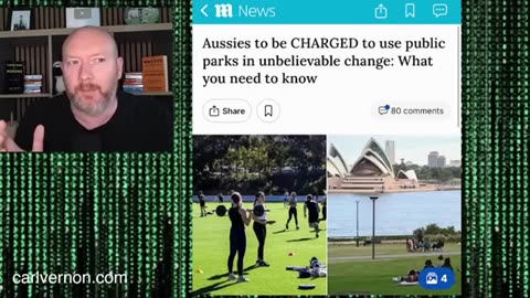 ＂you must pay!＂ Charging people to use the parks they built, own and maintain