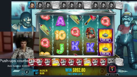 Max Win? Let’s Hunt! 1FS=1 Push-up #casino #liveslots