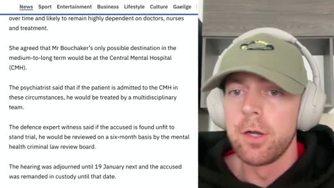 Ireland: Parnell Square Terrorist Riad Bouchaker 'Not Mentally Fit To Stand Trial'?