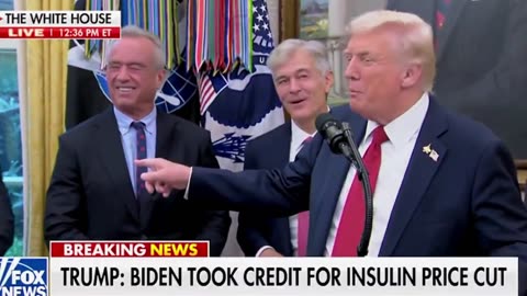 RFK jr sneezes on Trump