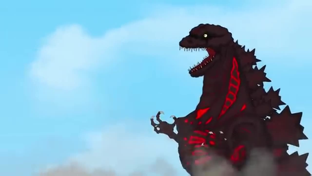 Godzilla vs Siren Head Attack | Godzilla Animation