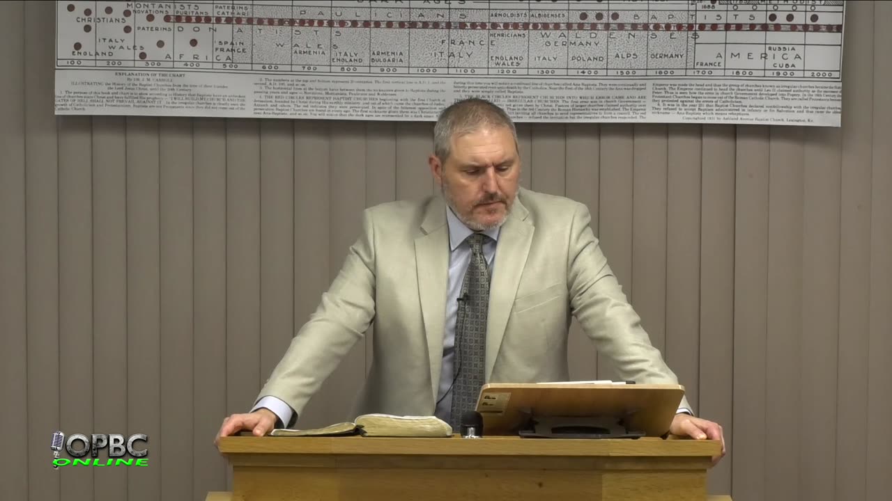 Wednesday Evening Preaching Service