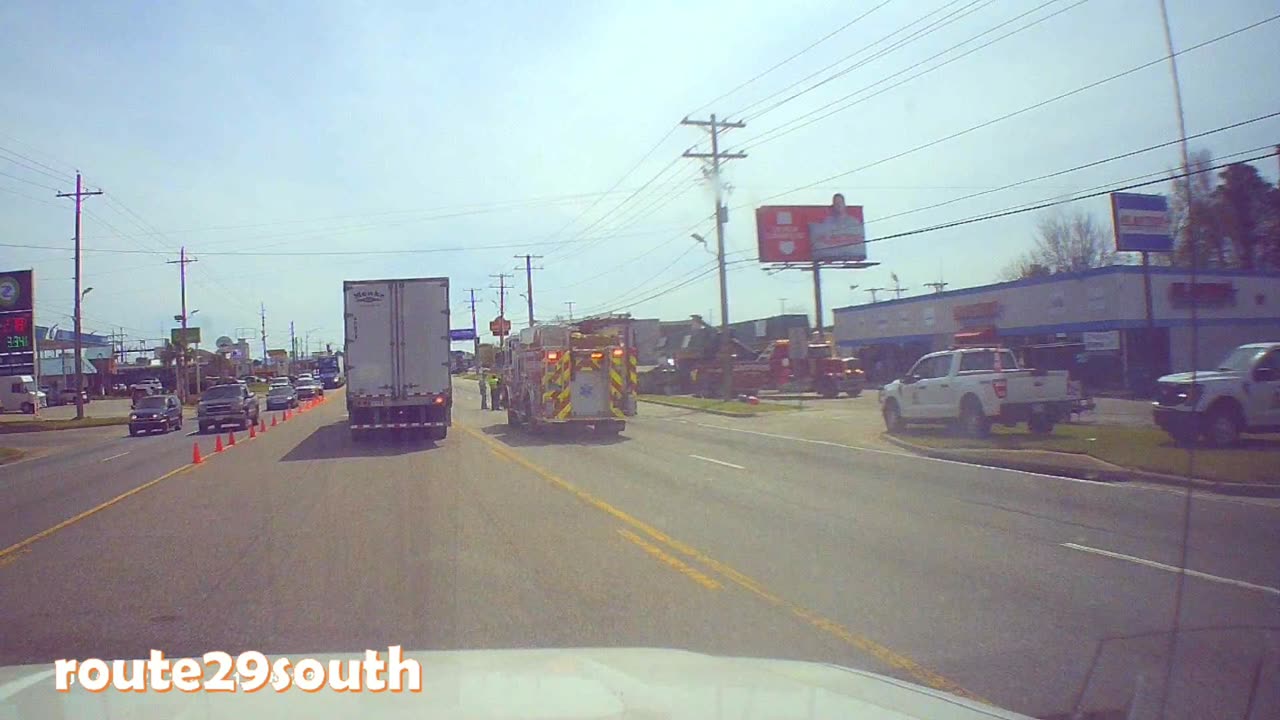 Truck Crash in Troy