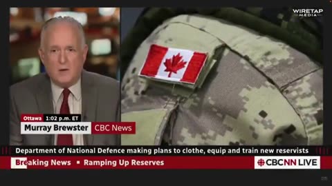 Meanwhile in Canada： Leaked plans to recruit 300,000 Canadian military reservists