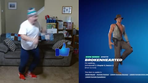 FFG Dance Fortnite Emotes Brokenhearted