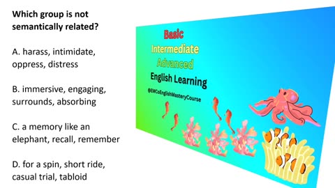 Intermediate & Advanced British English Quiz; Lesson 1; Part 1;