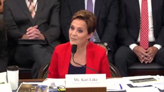 Kari Lake: "Would you agree that standing up and cheering for a cancer survivor