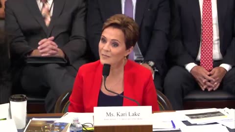Kari Lake: "Would you agree that standing up and cheering for a cancer survivor