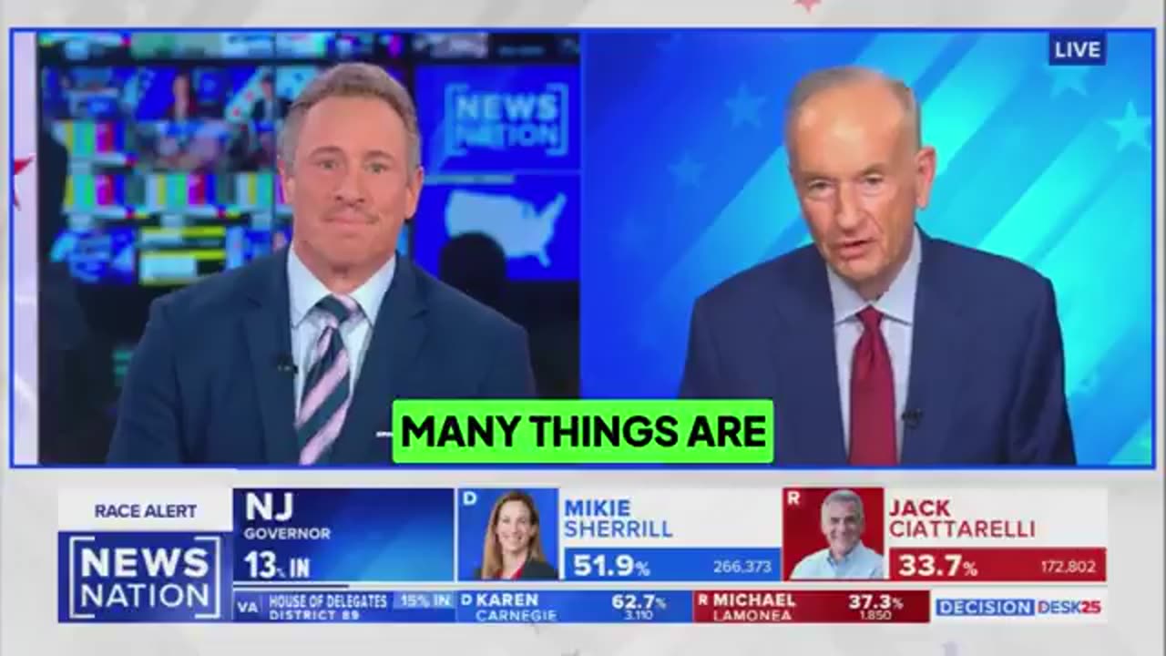 O’REILLY: “[Tonight’s results] have nothing to do with the midterms.”