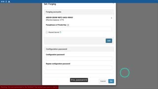103 How to Start Forging on Ardor Android Node