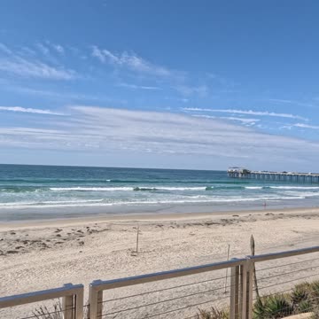 Scripps Pier Low Tide View Sunny Vibes #sunshine #nostalgia #beach