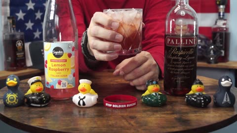 SSG Russell Chitwood - Pallini Raspicello Raspberry Liqueur & Signature Lemon Raspberry Italian Soda