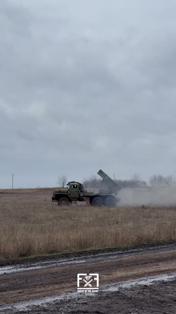 Incredible Footage from a Ukrainian Artillery Corps Grad Crew