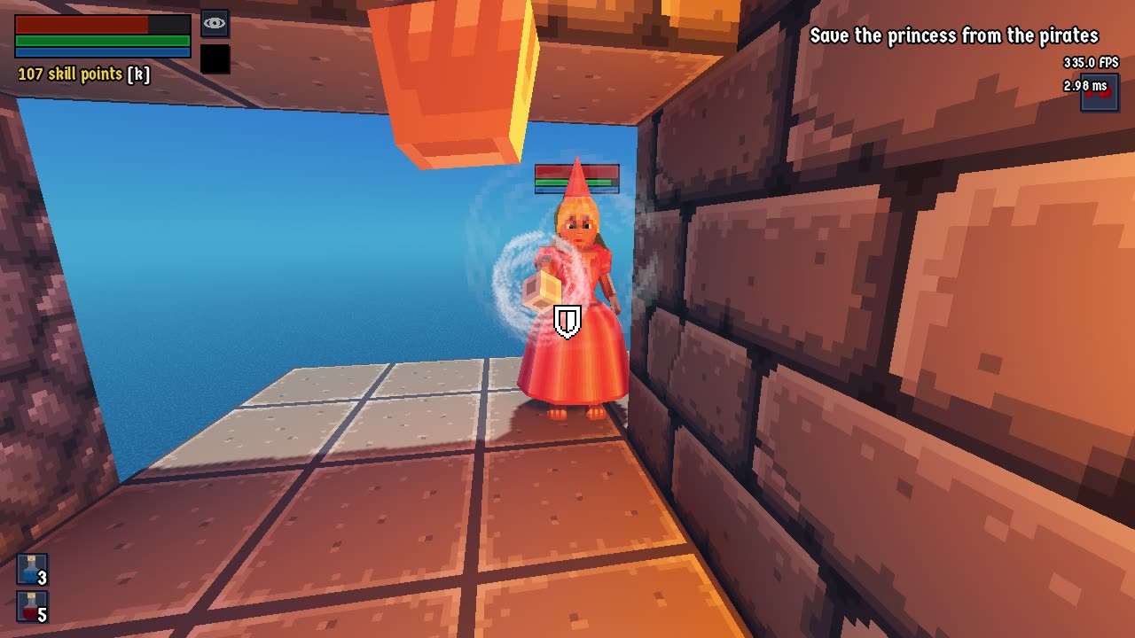 KICKSALOT 0.6.0.02 metal hitting sound when reflect magic wind while unarmed