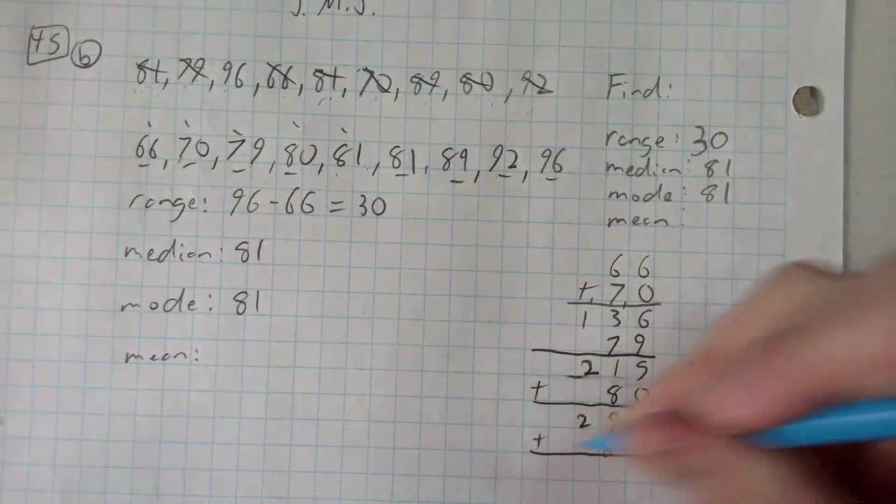Saxon Algebra 1 Lesson 45 (b)