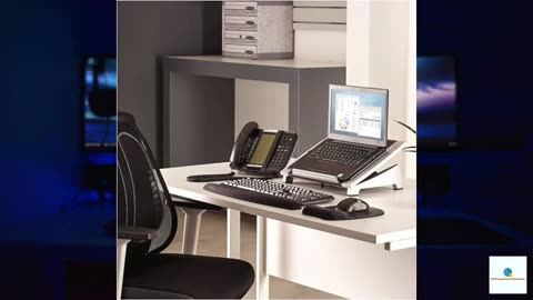 Fellowes® Office Suites Notebook Computer Stand, Black/Silver