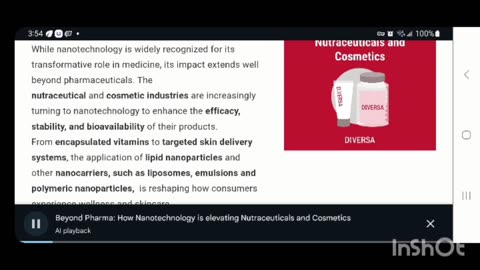 Nanotechnology Programs at FDA - FOOD & COATINGS, COSMETICS & NUTRACEUTICALS